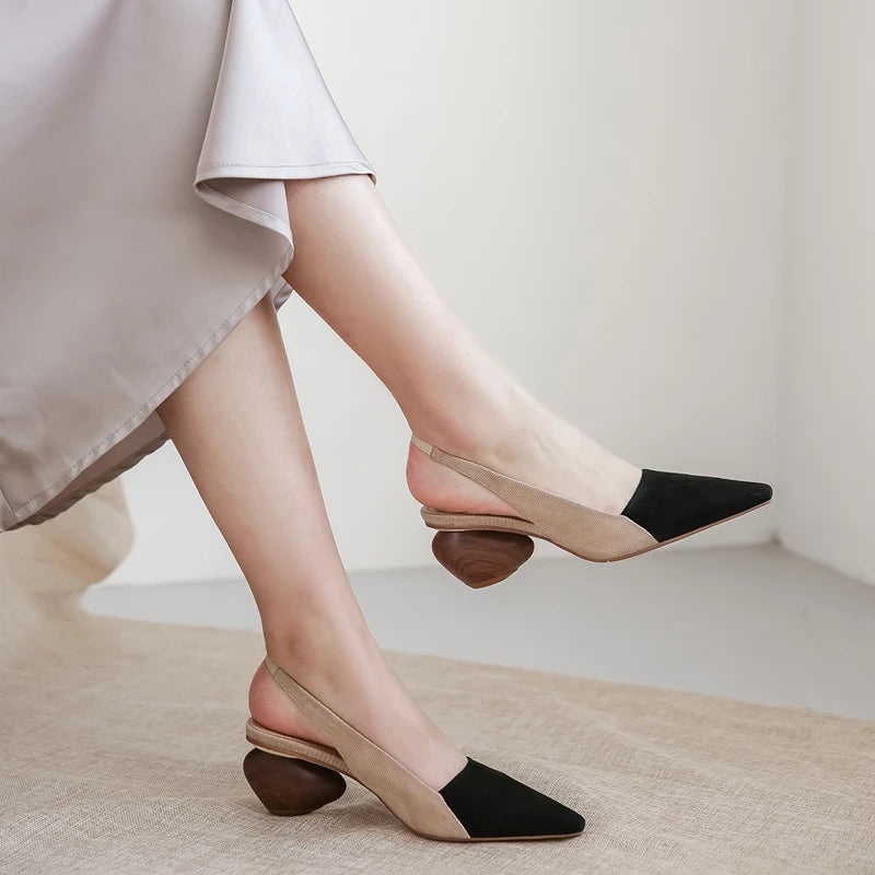 Pointed-Toe Heel (Cleo)