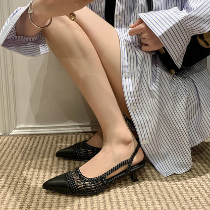 Pointed-Toe Heel (Octavia)